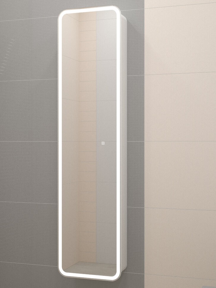 Зеркало-пенал "Lorenzo LED" 400х1600 с подсветкой