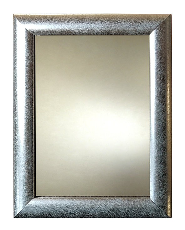 Зеркало "Континент" Лазурь настольное серебро 19х25