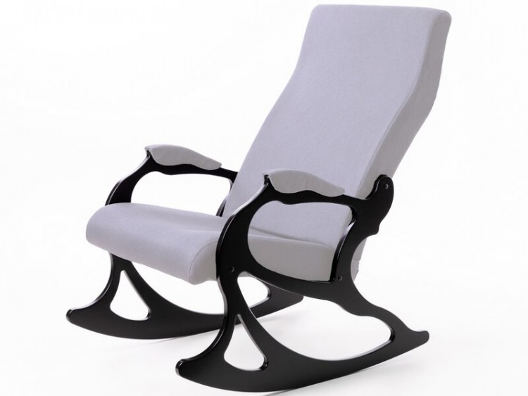 Кресло качалка Санторини (Серый / венге)