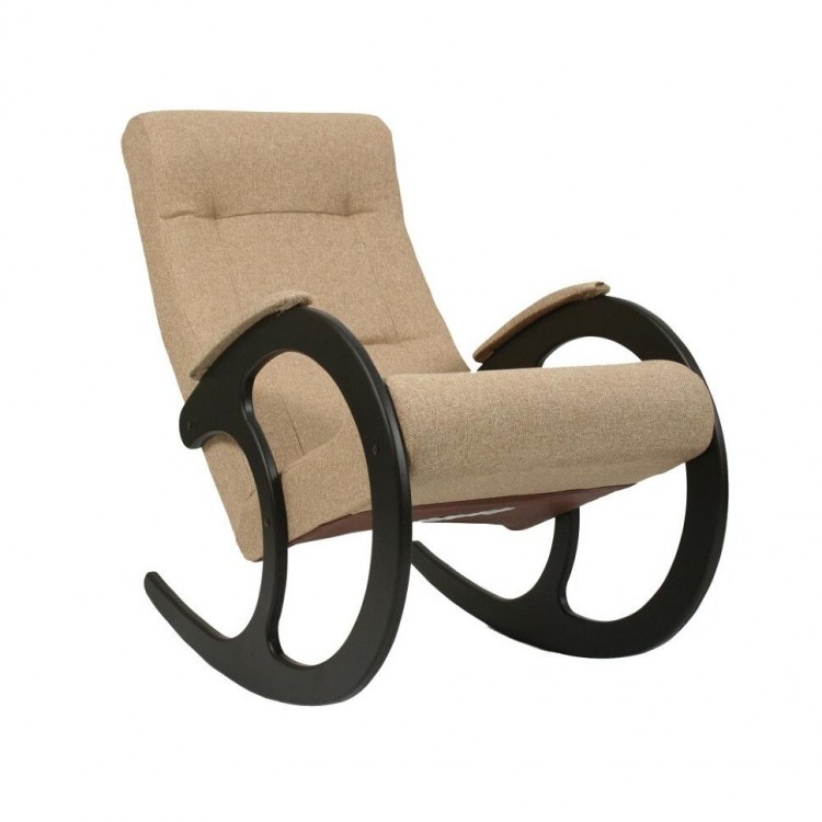 Кресло-качалка МИ Модель 3 венге, Венге, ткань Malta 03 А