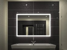 Зеркало "Mercury LED" 800х600 с подсветкой