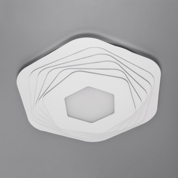 Светодиодный потолочный светильник с пультом управления 90153/6 белый
