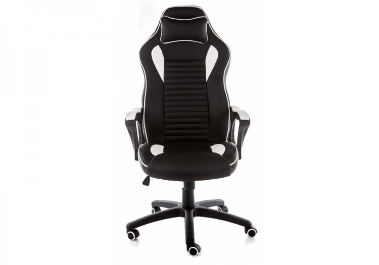 Компьютерное кресло Leon черное / белое