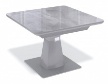 Стол обеденный Kenner BT1000 серый/ стекло камень серый