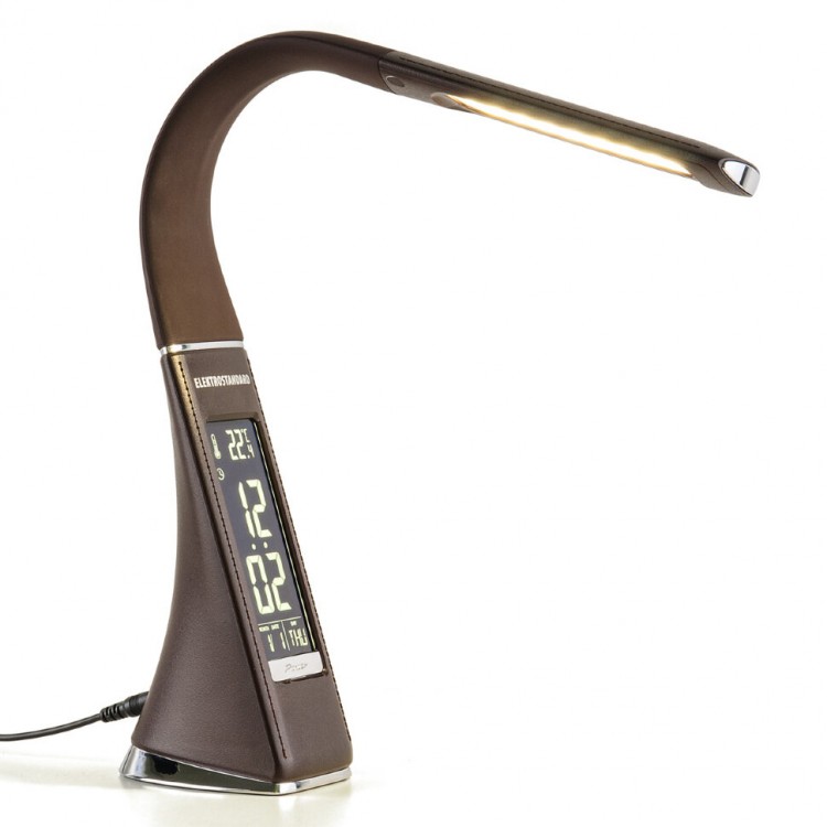 Elara коричневый настольный светодиодный светильник TL90220