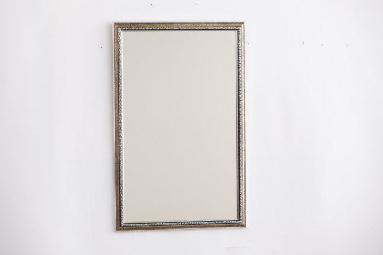 Зеркало "Континент" Макао серебро 45х70