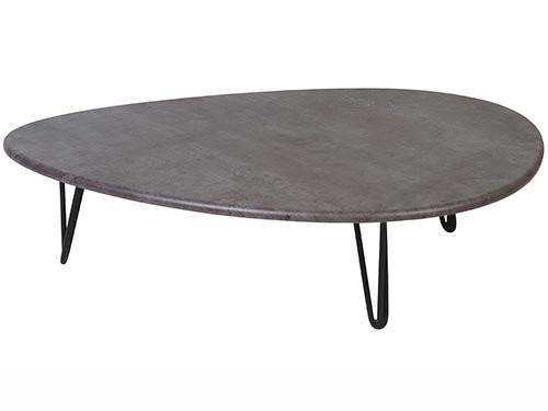 Журнальный столик Дадли (Серый бетон)
