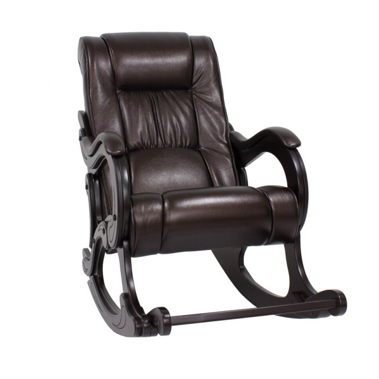 Кресло-качалка МИ Модель 77 венге, Венге, к/з Oregon perlamutr 120