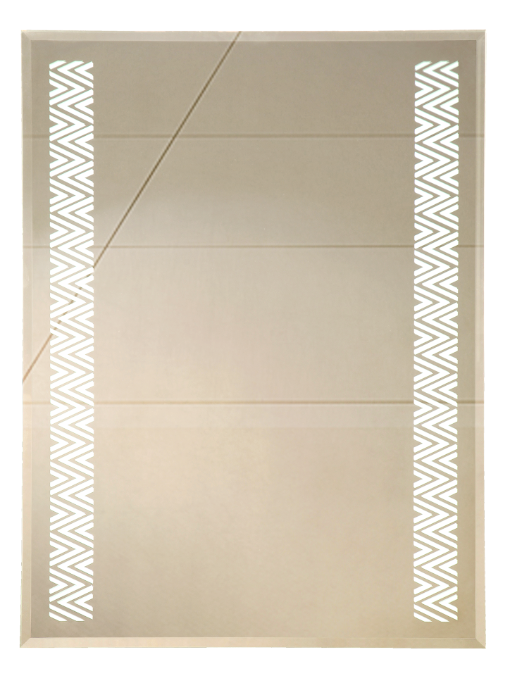 Зеркало "Континент" Ультра Люкс  92х68 с подсветкой