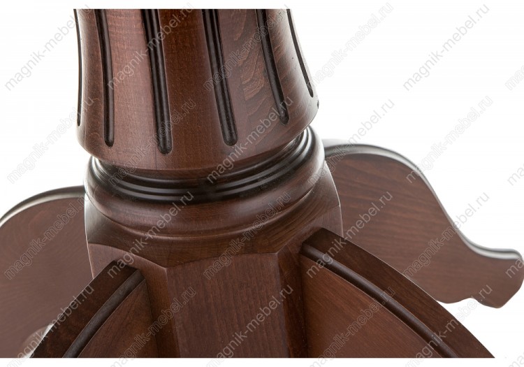 Стол деревянный Павия орех орех с коричневой патиной