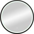 Зеркало "Style Black LED" D 600 c подсветкой