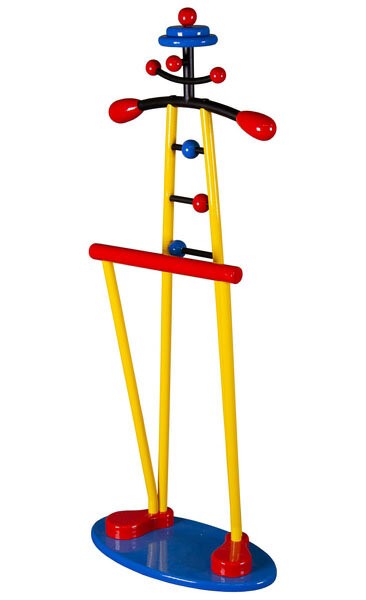 Костюмная вешалка Клоун (Желтый / красный / синий)