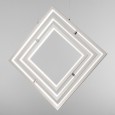 Подвесной светодиодный светильник 90224/3 матовое серебро