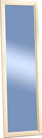 Зеркало настенное Селена (Слоновая кость)