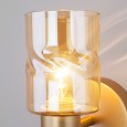 Настенный светильник с выключателем 20120/1 перламутровое золото