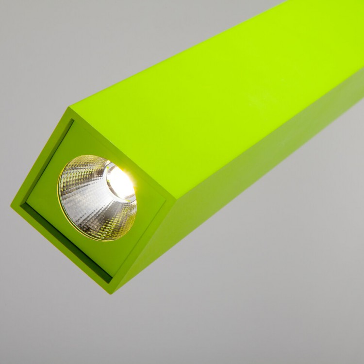 Светодиодный подвесной светильник 50154/1 LED зеленый