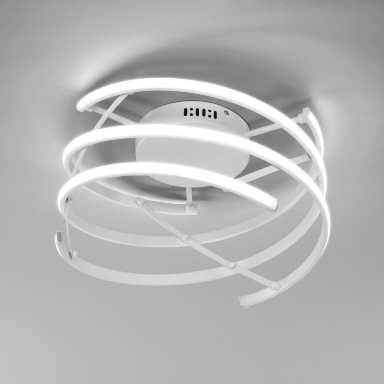 Потолочный светодиодный светильник с пультом управления 90229/3 белый