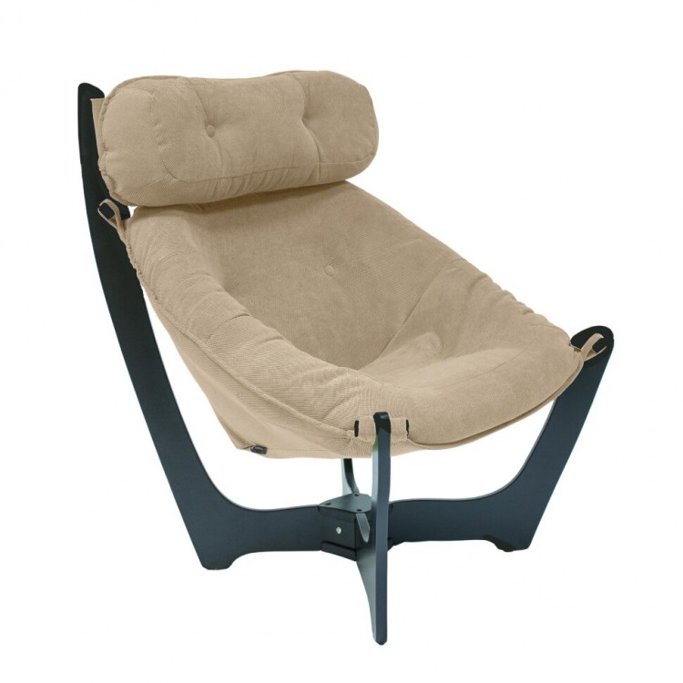 Кресло для отдыха МИ Модель 11 венге, Венге, ткань Verona Vanilla