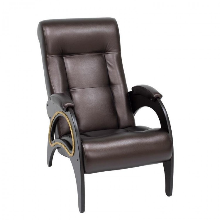 Кресло для отдыха МИ Модель 41 венге, Венге, к/з Oregon perlamutr 120
