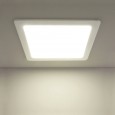 Встраиваемый потолочный светодиодный светильник DLS003 24W 4200K