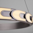 Подвесной светодиодный светильник с пультом управления 90164/1 сатин-никель