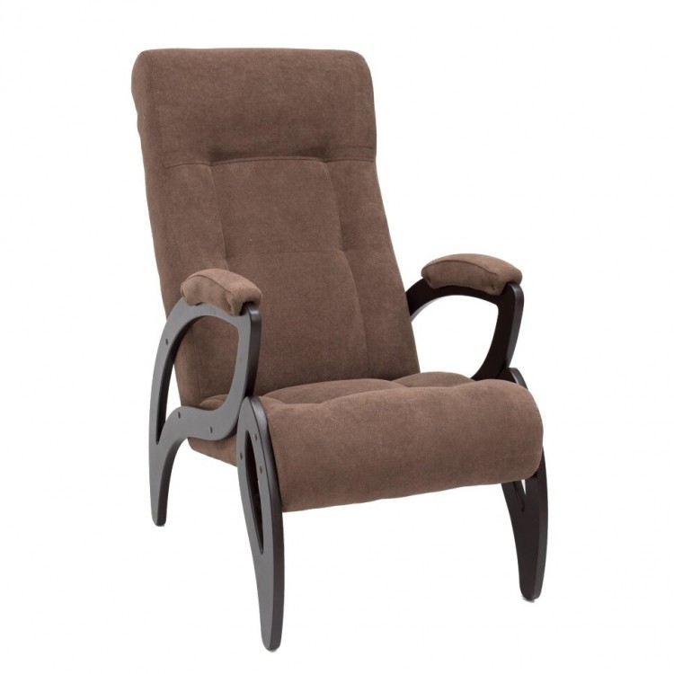Кресло для отдыха МИ Модель 51 венге, Венге, ткань Verona Brown