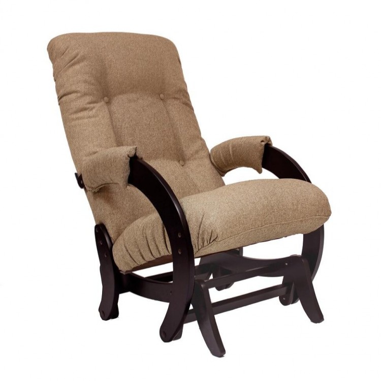 Кресло-качалка глайдер МИ Модель 68, Венге, ткань Malta 03 А